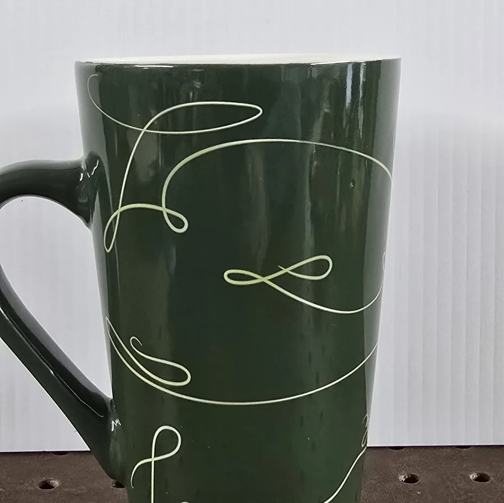Starbucks 2020 Holiday Siren Logo Green Swirl Coffee Mug, 16 fl oz - Picture 3 of 5